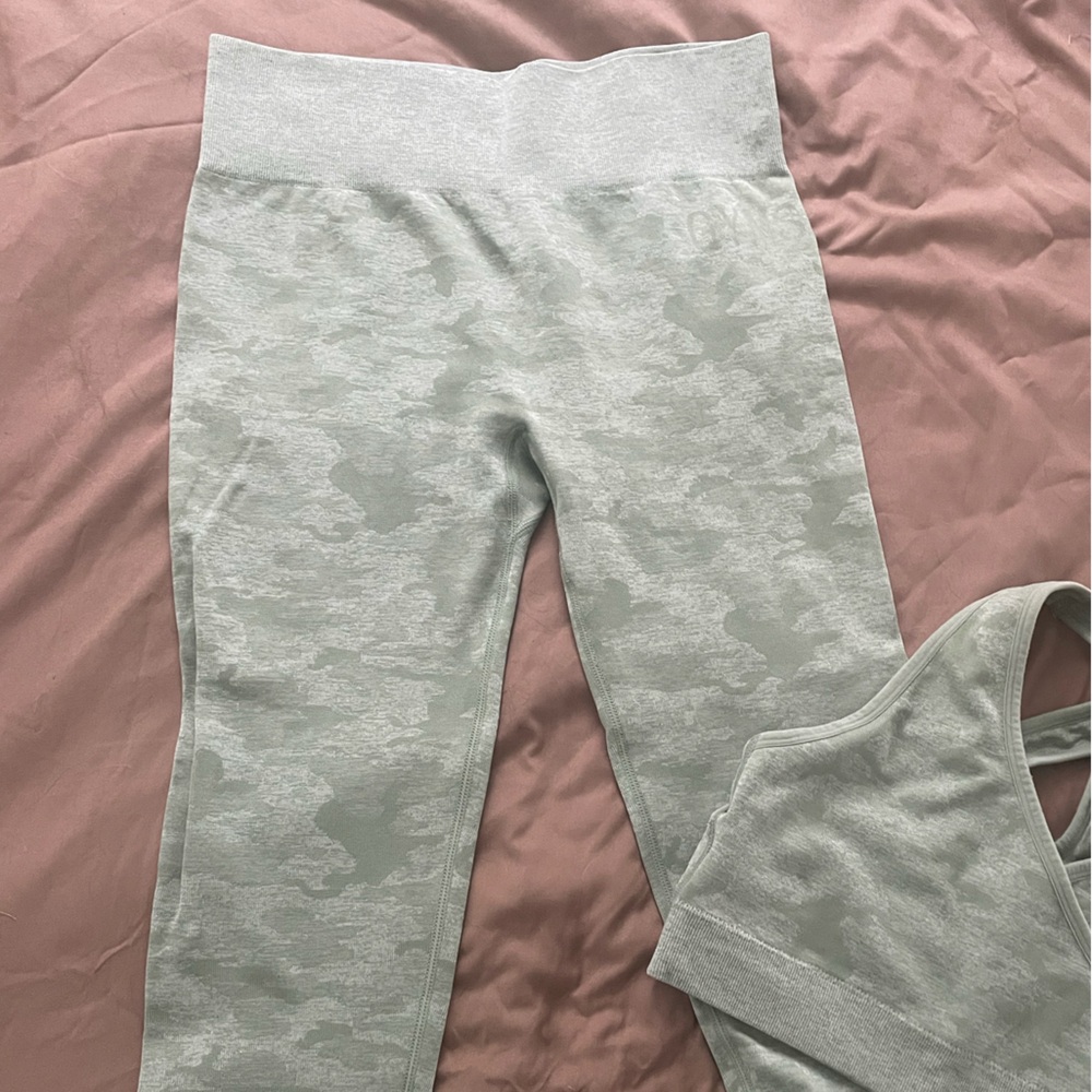 Gym Shark Camo Seamless Leggings